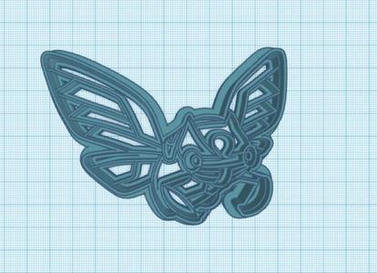 Pokemon: Ninjask Cookie Cutter