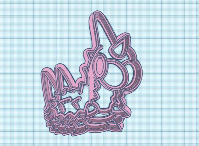 Pokemon: Wurmple Cookie Cutter