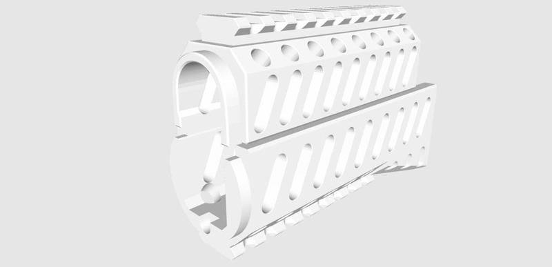 Lanthanotus AKSU\AK74U handguard