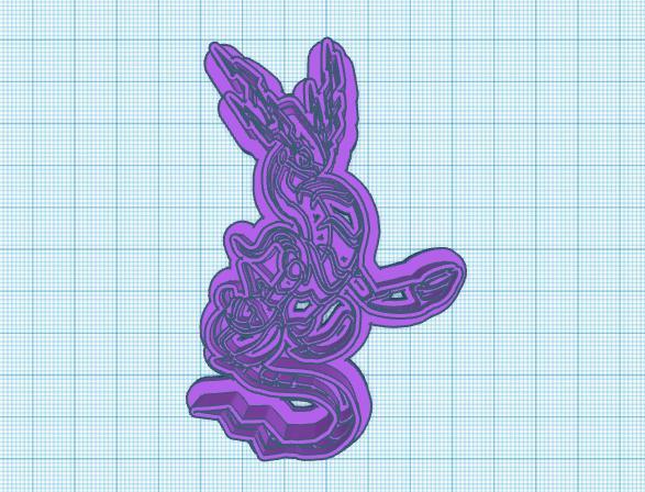 Pokemon: Miraidon Cookie Cutter