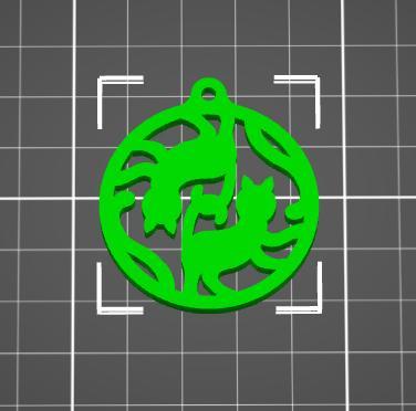 Kitten, playing CAT, JEWELRY, HANGER FOR NECKLACE, EAR RINGS, KEY HANGER, CHARM