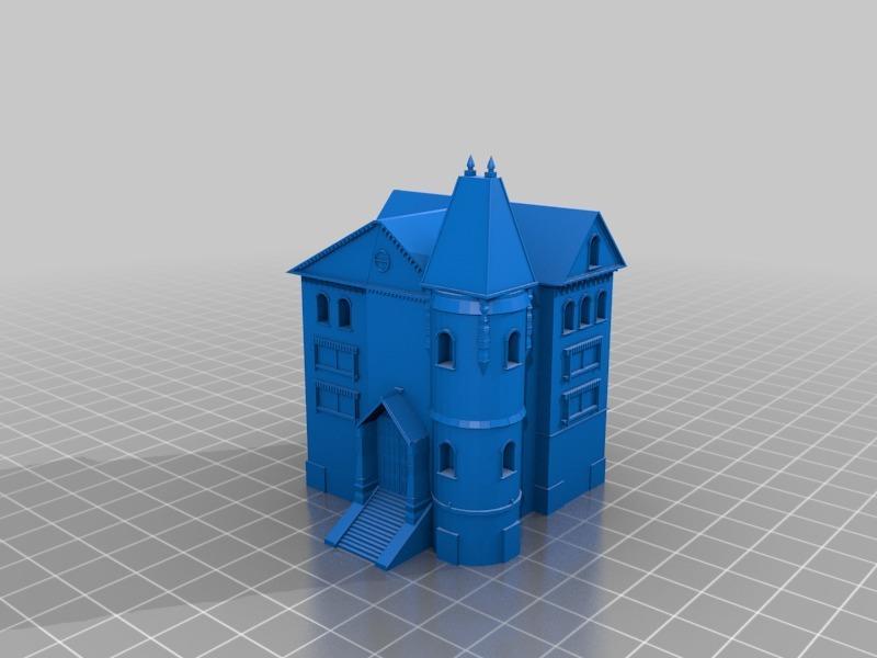 Haunted house miniature