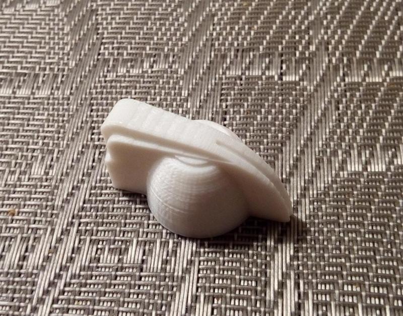 Chicken Head Potentiometer Knob (for 6mm toothed shaft)