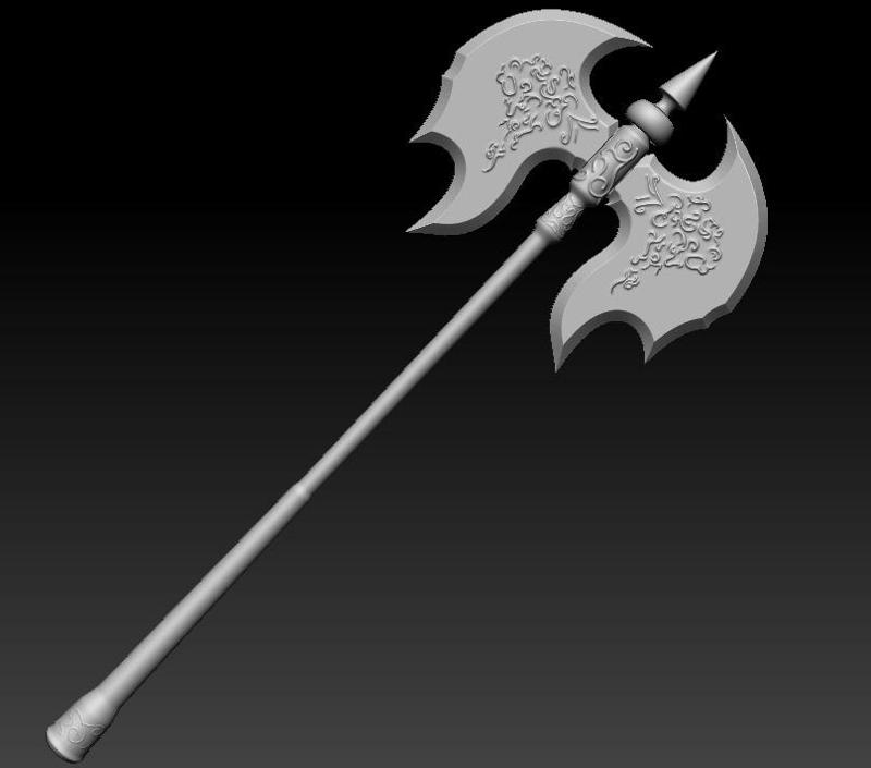 Black Knight Greataxe [Dark Souls]