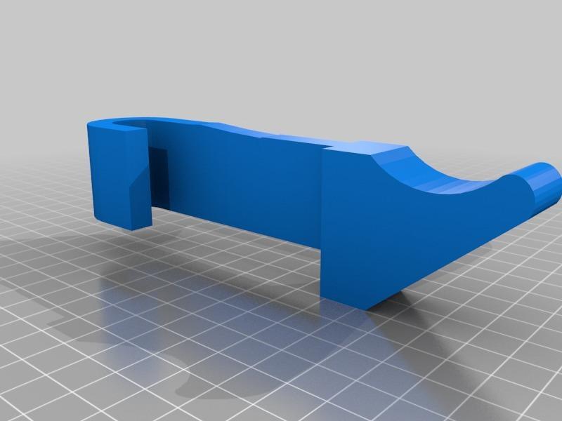 Clothes hangar for headrest