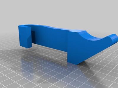 Clothes hangar for headrest