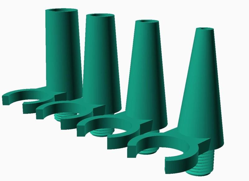 customizable air pump nozzle