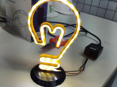 Wire lamp