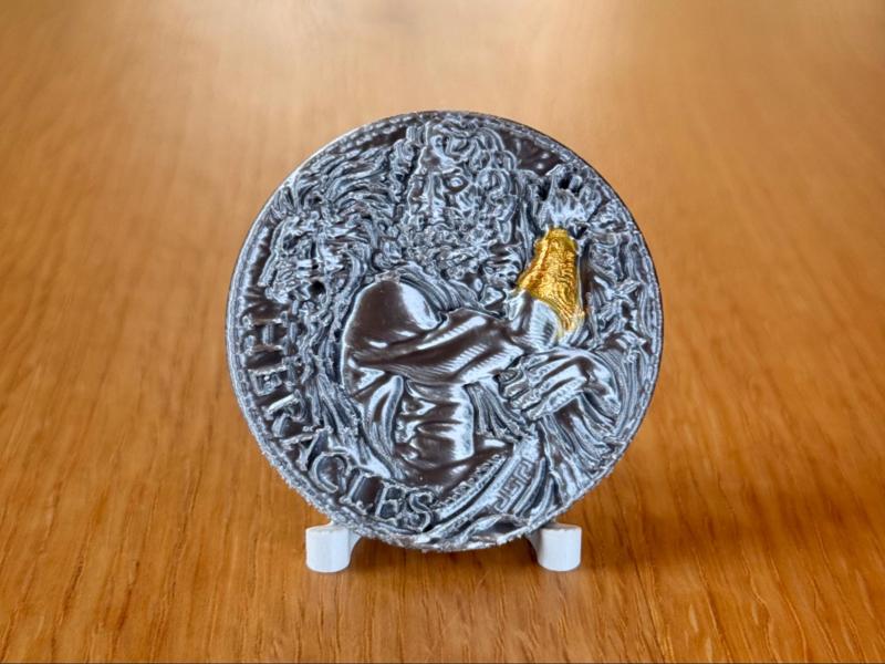 2025 Heracles - 2oz Silver Coin Replica