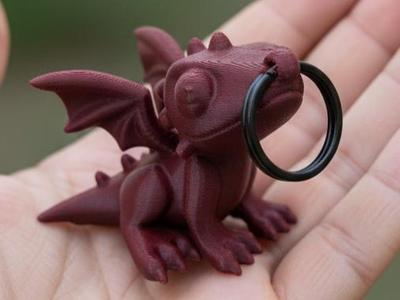 CUTE DRAGON KEYCHAIN