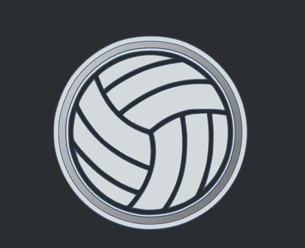 Volleyball - Freshie Mold Housing