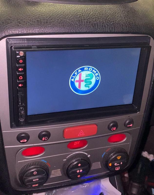 2 din chinese radio frame for alfa romeo