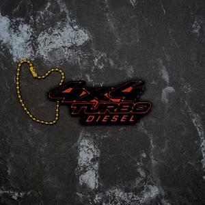 4x4 Turbo Diesel Keychain - JCreateNZ