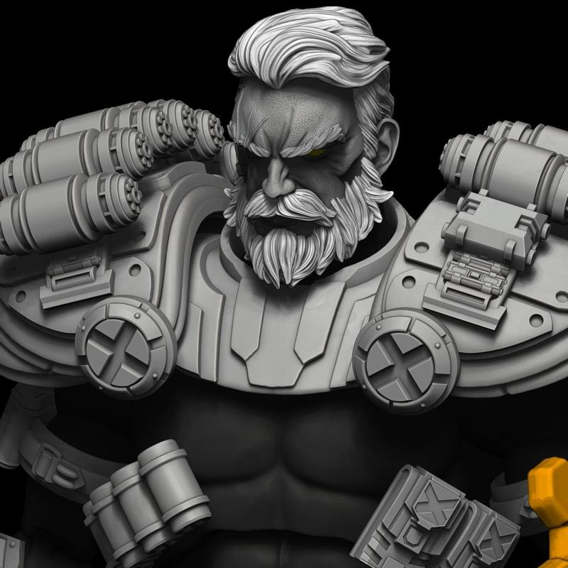 cable xmen (KIT with armor, head and gun)