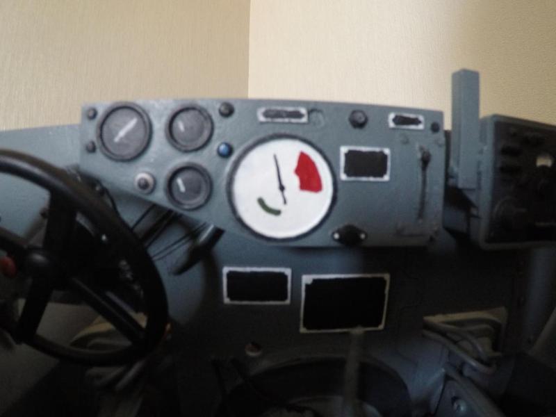 SdKfz 250 driving board