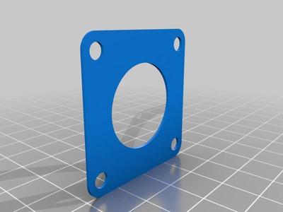 NEMA17 stepper motor damper - different thicknesses
