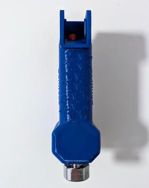 Airsoft M4 HPA Grip for Wolverine Storm Cat 5 regulator  (0° version)