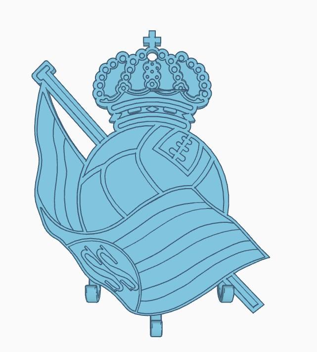 Real Sociedad key hanger