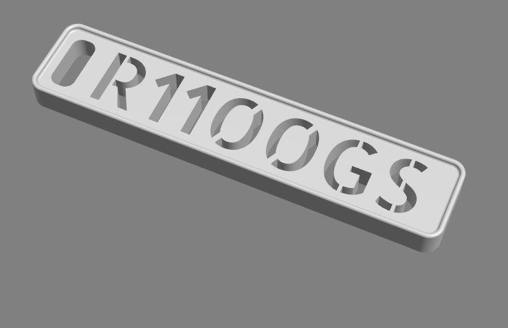 Schlüsselanhänger / key chain BMW R1100GS