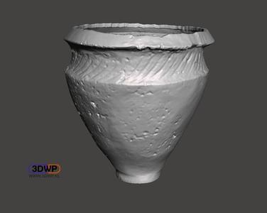 Canwick Bronze Age Ceramic Urn 3D Scan