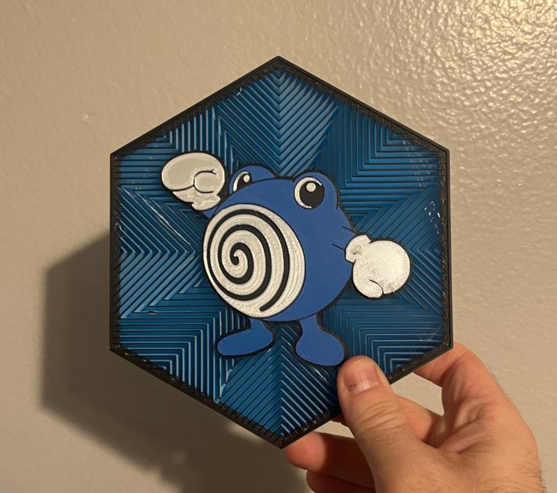 61 Poliwhirl Hex Art