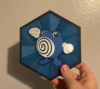 61 Poliwhirl Hex Art