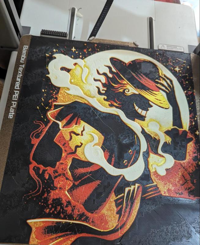 hueforge gear 5 luffy by Alemaglia