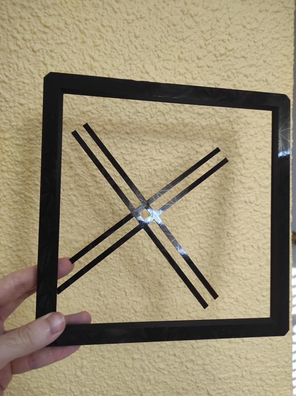 Frame with support for Hueforge