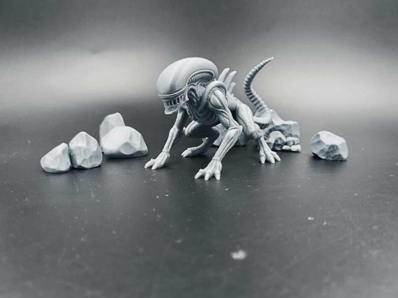 Alien Xenomorph Dog Hybrid - Horror - Movie