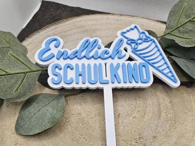 School Enrollment Cake Topper