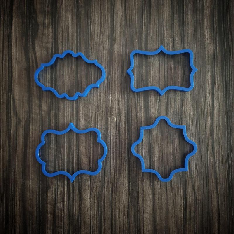 Picture Frame Fondant / Cookie Cutters