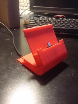 Smartphone Holder with Cable clip