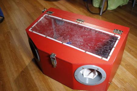 Accessories for DIY sandblaster cabinet