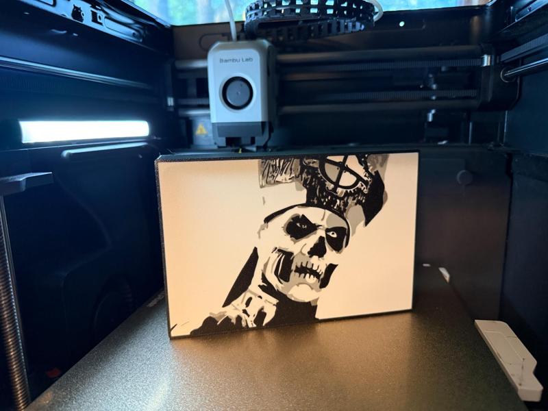 "Papa Emeritus" Ghost Lightbox