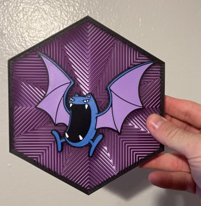 42 Golbat Hex Art