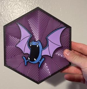 42 Golbat Hex Art