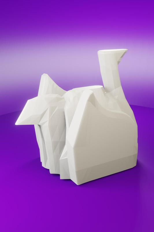 CRANE - SCULPTURE FOR CANDLE