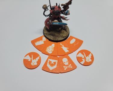 KT24 Nemesis Claw Tokens (deboss and multicolor)