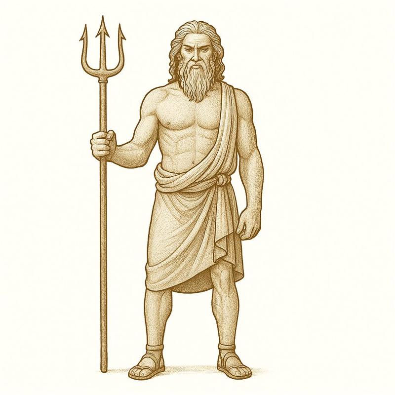 Gods of olympus Poseidon