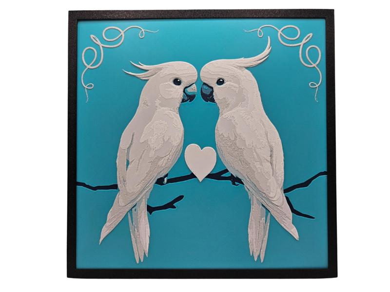 Cockatoo Lovebirds