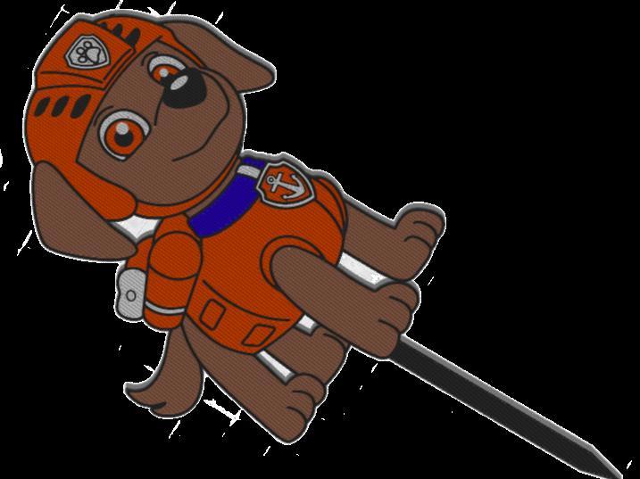 Zuma Cake Topper Paw Patrol 10cm