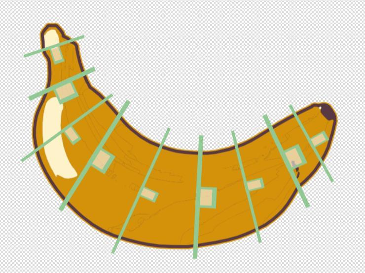 Banana flexi toy