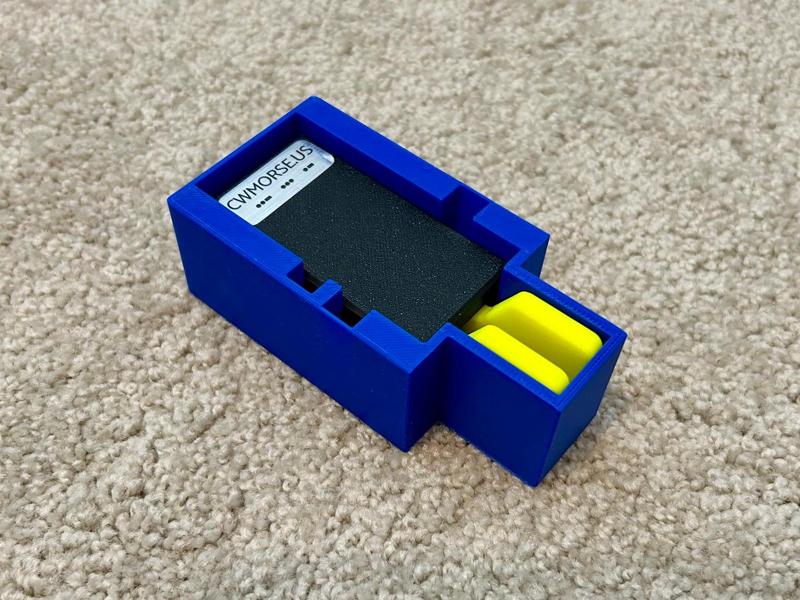 CW Morse Paddles Case