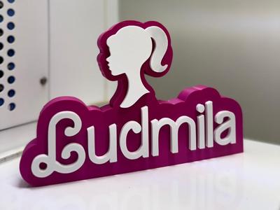 Ludmila Barbie name