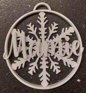 granny's christmas bauble