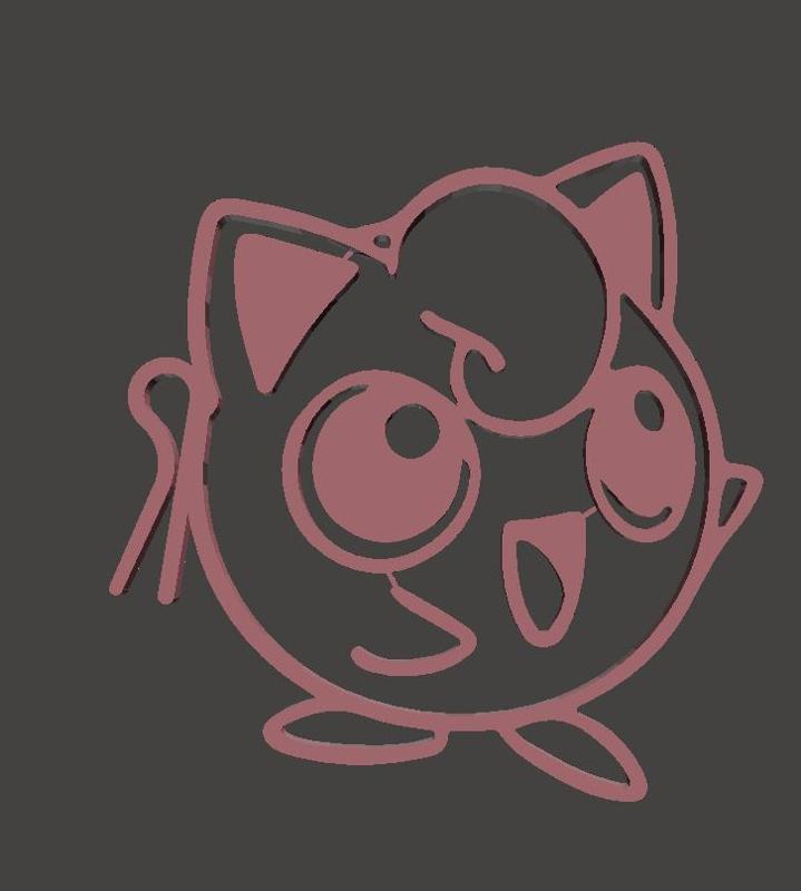 Jigglypuff Pokemon Cup Marker