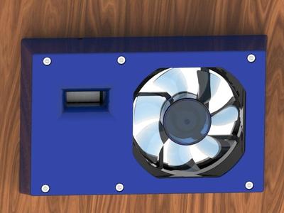 Cheap 3D Printer Housing Thermostat Fan Case VARIABLE 