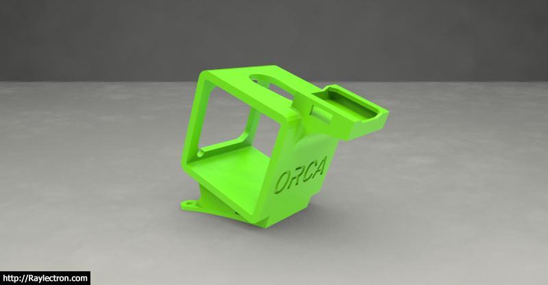 ORCA mount for Eachine Tyro129 (noise defuser & GPS version)