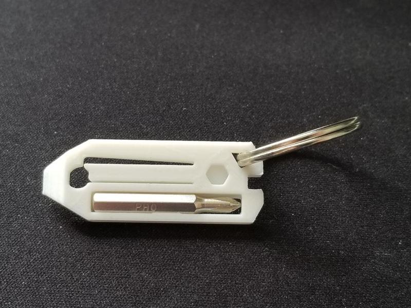 Mini Ratchet Multitool keychain