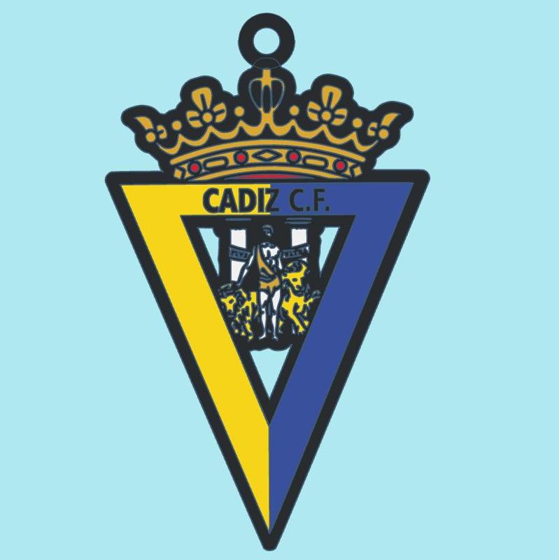 Cadiz Club de Fútbol Key Ring